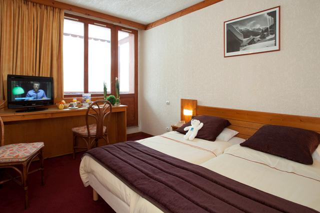 2-persoonskamer (Chambre Double) Valfréjus € 492,- ▷ met de hele familie
