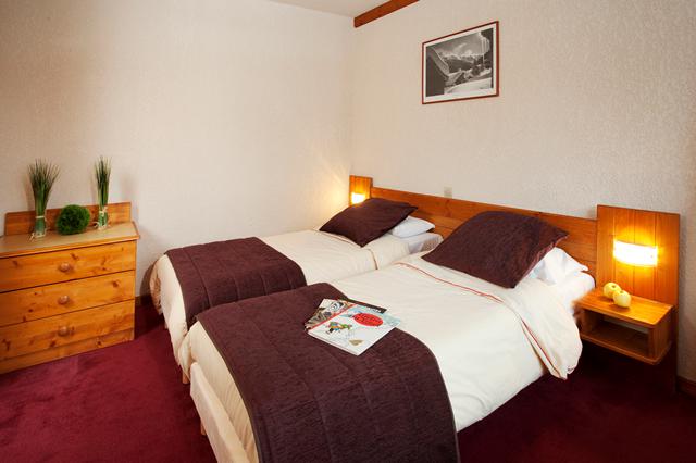 2-persoonskamer (Chambre Double) Valfréjus € 492,- ▷ met de hele familie
