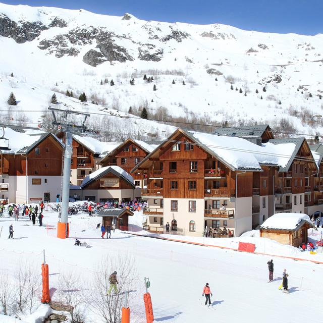Résidence Odalys L'Orée des Pistes - voordeeltarief — uitzicht over St. Sorlin d'Arves, Les Sybelles (miniatuur)
