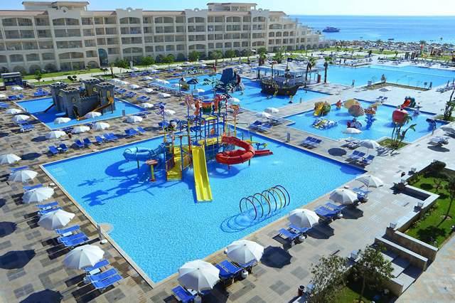 Zon 5* all inclusive Rode Zee - Egypte € 983,- 【midgetgolf, aquapark, restaurant(s), beachvolleybal】
