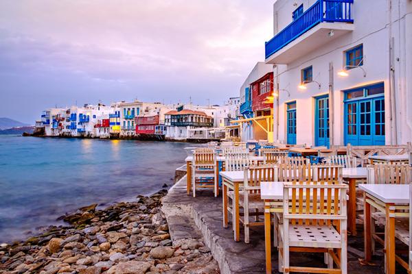 Foto van Mykonos stad