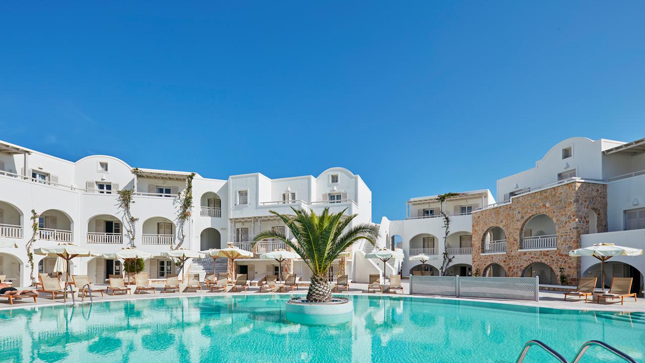 impressie Hotel en Appartementen Aegean Plaza