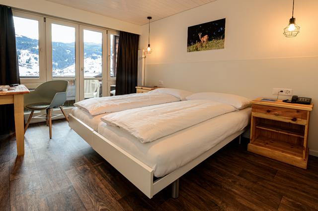 2-persoonskamer bergzicht dependance (2-persoonskamer Crystal) 3* Grindelwald - Jungfrau Region € 879,- ▷ eigen vervoer