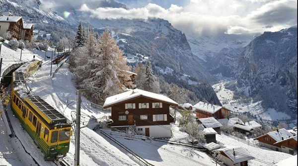 Foto van Wengen