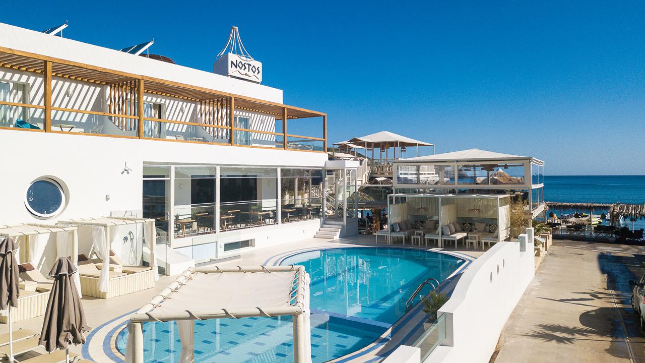 impressie Nostos Beach Boutique Hotel