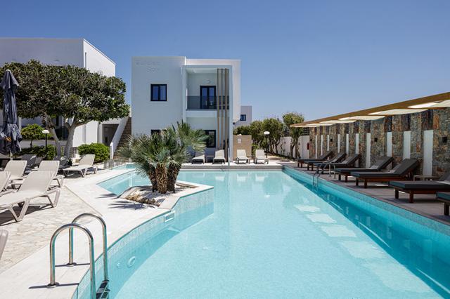 Bungalow 4* Kreta € 567,- ❖ Golden Bay Hotel & Bungalows