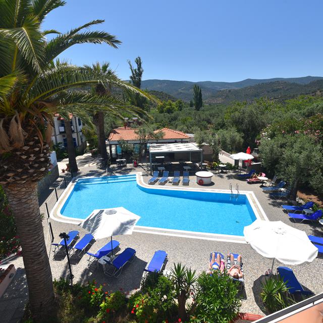Vakantie Appartementen Anaxos Garden in Anaxos (Lesbos, Griekenland)
