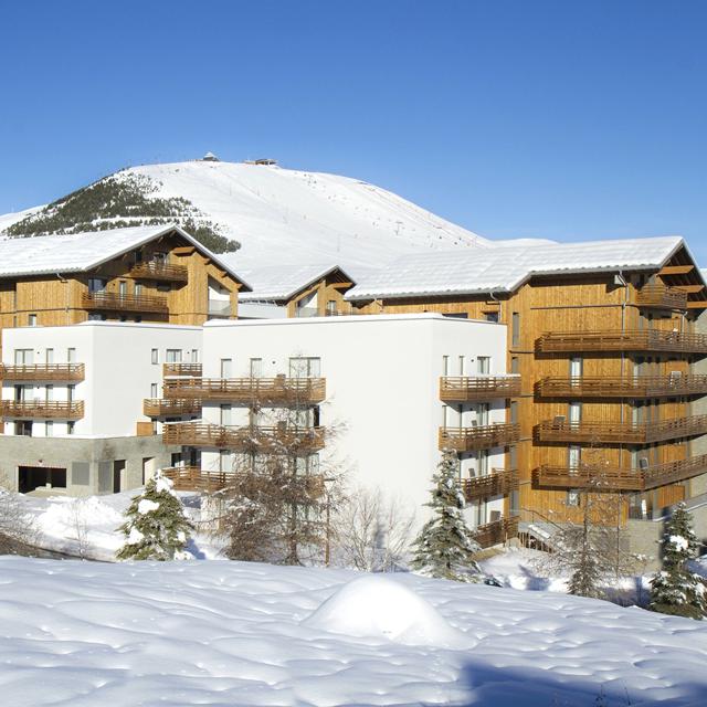 Résidence Odalys Prestige l'Eclose - voordeeltarief — uitzicht over Alpe d'Huez, Alpe d'Huez Grand Domaine Ski (miniatuur)