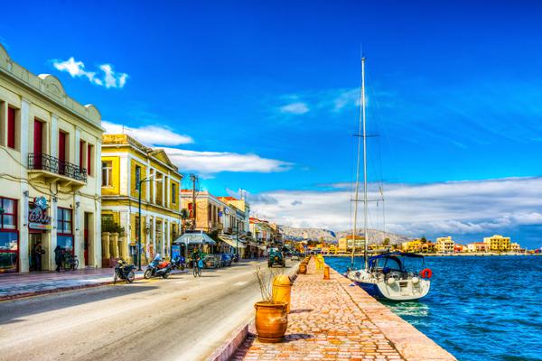 Foto van Chios stad