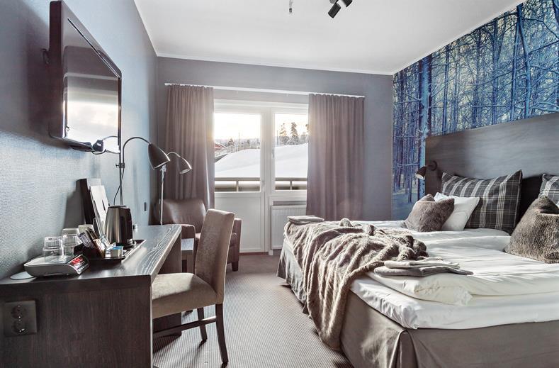 8 Dagen logies/ontbijt Stöten Ski Hotel