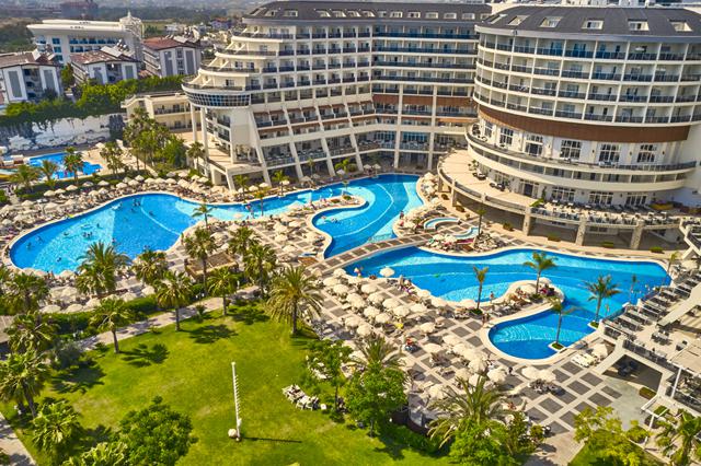 Ontspannen 5* all inclusive Turkse Rivièra € 529,- ✓ Hotel Seaden Sea Planet Resort & Spa