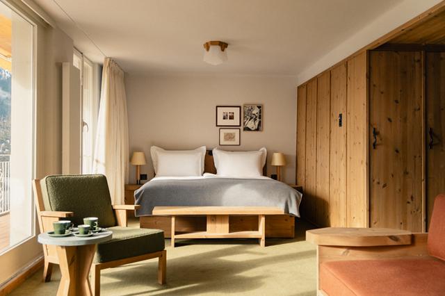 Appartement 5* Zwitserland € 1597,- 【wellness, sauna, kluisje op kamer, wifi, zwembad, restaurant(s), fitness, discotheek】