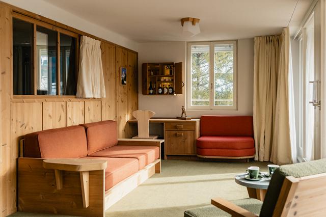Appartement 5* Zwitserland € 1597,- 【wellness, sauna, kluisje op kamer, wifi, zwembad, restaurant(s), fitness, discotheek】