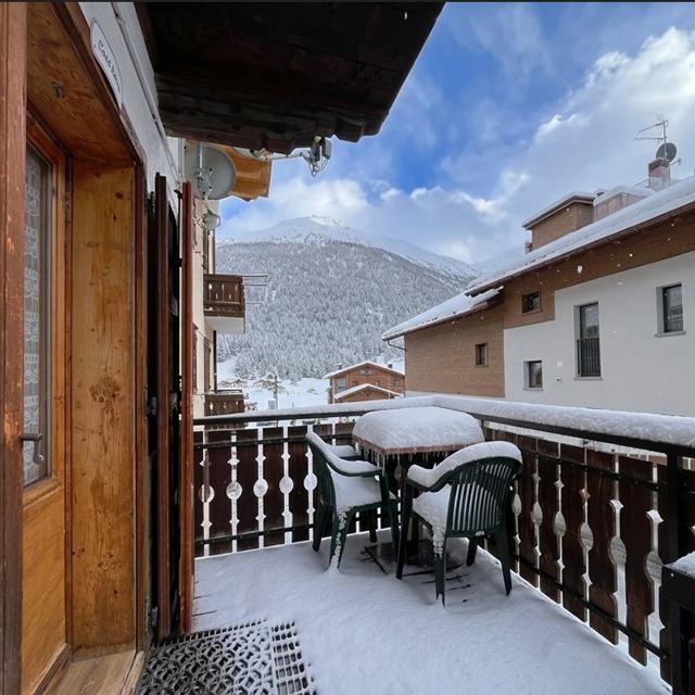 Casa Letizia — uitzicht over Livigno, Italië (miniatuur)
