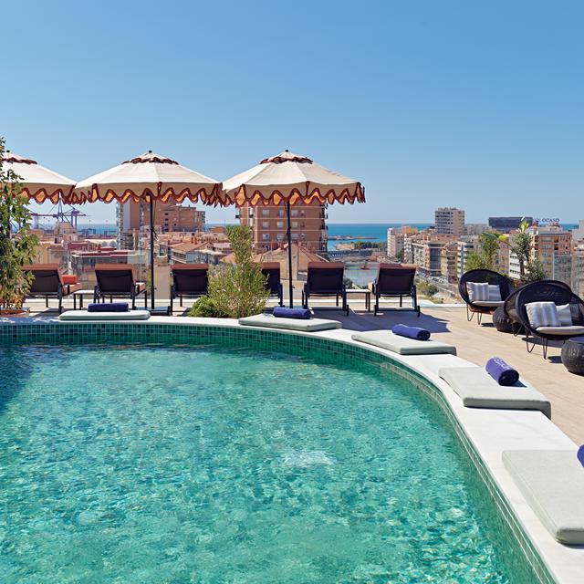 Designhotel Malaga met Rooftopbar